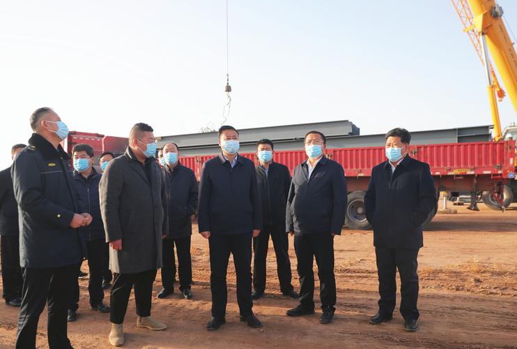 葛永宏,赵新福调研经开区重点项目建设并召开座谈会